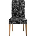 thumbnail image 2 of RYLABLUE Chemical Element Stretch Chair Cover Protector Seat Slipcover for Dining Room Hotel Wedding Party Set of 6, 2 of 5