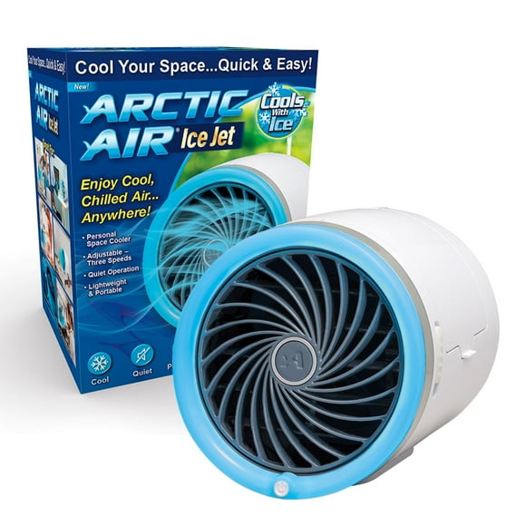 Enfriador personal Arctic Air Ice Jet con paquetes de refrigeración