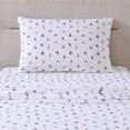 thumbnail image 2 of Poppy & Fritz Skateboarding Bulldogs Sheet Set, Twin, Grey, 2 of 5