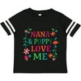 thumbnail image 3 of Inktastic Nana and Poppy Love Me Boys or Girls Toddler T-Shirt, 3 of 5