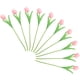 thumbnail image 2 of 10 tulipanes artificiales de imitación para ramos de boda y centros de mesa., 2 of 5