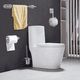 thumbnail image 3 of Kit De Ganchos De Baño BLOOSOM 8 Uds Plata Autoadhesivos de Acero Inox, 3 of 4