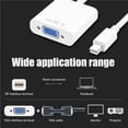 thumbnail image 4 of Mini DisplayPort to VGA Adapter Cable DP Conversion Line Mini to VGA Conversion Line Support Mini DisplayPort v1.2, 4 of 9
