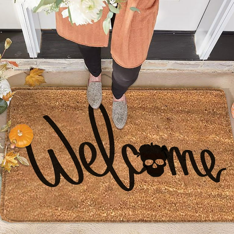 40*60CM Funny Welcome Mat Outdoor, Front Door Mat for Outside Entry,  Doormat Outdoor/Indoor Entrance, Front Door Rugs for Entryway Indoor, Outdoor  Mats for Home Entrance, Front Porch Decor