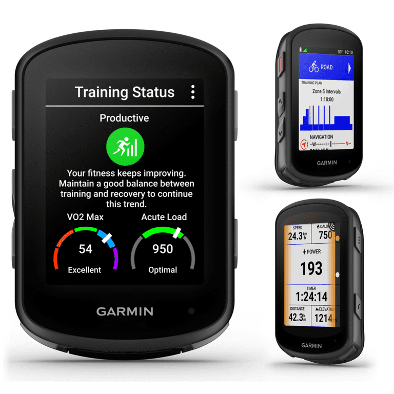 Garmin Edge 540, Compact GPS Cycling Computer with Button Controls,  Targeted Adaptive Coaching, Advanced Navigation and More