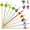 6color, variant on 28pcs Pool Party Themed Reusable Crazy straws,Summer Beach Party Decoration Party Supplies Silly Straws,14 Design Pool Party Favors With 2 Cleaning Brushes 6 Color Straws