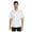 White, variant on 9 Crowns Essentials Men's Guayabera Button Down Shirt (Long Sleeve Black, Large)