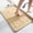 Khaki, variant on Fmbmuo Modern Bathroom Rugs Waterproof Rectangle Low Pile Bath Mat 15.74x23.62in 100%Polyester Gray