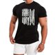 thumbnail image 1 of Camiseta ligeramente elástica con estampado de bandera estadounidense desgastada para hombre, ropa de verano para hombre, conjuntos para hombre, camisetas informales, 1 of 7