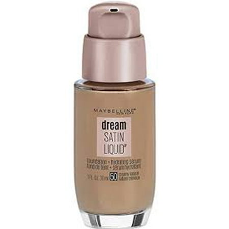Maybelline Dream Satin Liquid Mousse Airbrush Finish, Creamy (Best Liquid Foundation Brush Drugstore)