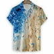 thumbnail image 3 of Camisa hawaiana con estampado de playa oceánica para hombre, camisa de surf con estampado 3D, mangas cortas, solapas para vacaciones de verano, camisas Aloha, blusas para mujer, 3 of 4