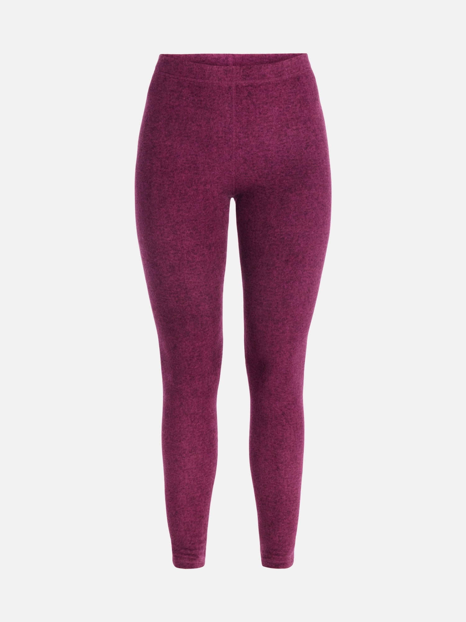 ClimateRight by Cuddl Duds Stretch Fleece Women's Mild Natural Rise Base Layer Thermal Legging, Sizes XS to 4X