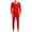 Red, variant on Men's Thermal Underwear Men's Fall Clothing Soft Men's Thermal Tops and Bottoms Sets Lined Base Layers Men's Winter
