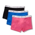 thumbnail image 1 of Men's Tommy Hilfiger 09TQ002 Core Fashion 100% Cotton Trunks - 3 Pack (Bright Rose S), 1 of 1