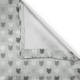 thumbnail image 4 of Ambesonne Tribal Window Valance, Muted Toned Hatching Forms, 54" X 18", Grey Pale Taupe and White, 4 of 5