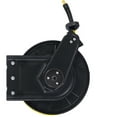 thumbnail image 6 of Air Reel Retractable 3/8 Inch x 50Ft Premium Commercial Flex Hybrid Polymer Hose Max 300 PSI Heavy Duty Steel Frame,Black+Yellow+screw,13.80"Lx5.00"Wx15.00"H, 6 of 7