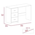 thumbnail image 5 of Boahaus Chittagong Modern Desk, for Adults, Black, 5 of 6