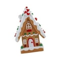 thumbnail image 5 of HILABEE Christmas Gingerbread House Village House for Holiday Fireplace Scene Layout Style C, 5 of 8