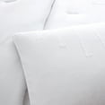 thumbnail image 3 of Jade + Oake Ridney 3-Piece White Striped Comforter Set, King, 3 of 9
