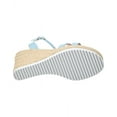 thumbnail image 4 of Stuart Weitzman Catlina Patent Espadrille Wedge Sandal, 6.5, Blue, 4 of 5