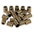 thumbnail image 4 of GUOOL 20pcs Metal Bell Stopper Without Lid Cord Ends Lock Stopper Rope End Bronze, 4 of 8