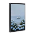 thumbnail image 2 of Stupell Industries Rustic Lodge Yacht in Floral Bay Black Floating Frame Canvas Art, 21 x 31, by Petals Prints Design, 2 of 8