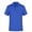 #0162-Blue, variant on Kids Solid Color Short Sleeve Polo Shirt Quick Dry Athletic Tee Breathable Sports Top for 3-12 Years Old Outdoor Activity