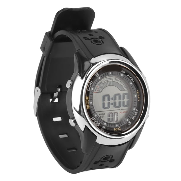 Reloj Deportivo Digital WR30m Impermeable Luminoso Para Hombres Con La Hora De La Hora De La Alarma Día De La Hora De Informes 12/24h Para Actividades Al Aire Que Nadan En