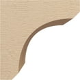 thumbnail image 3 of 9"W x 9"D x 9"H Wide Legacy Rough Cedar Woodgrain TimberThane Corbel, Primed Tan, 3 of 6