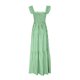 thumbnail image 4 of mfyjkho Vestidos para mujer, Vestido informal de verano con cuello cuadrado y estampado a cuadros sin mangas para mujer Vestidos festivos para mujer xl, 4 of 5