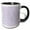 Black/White, variant on 3drose, Purple Glitter, 11oz Mug
