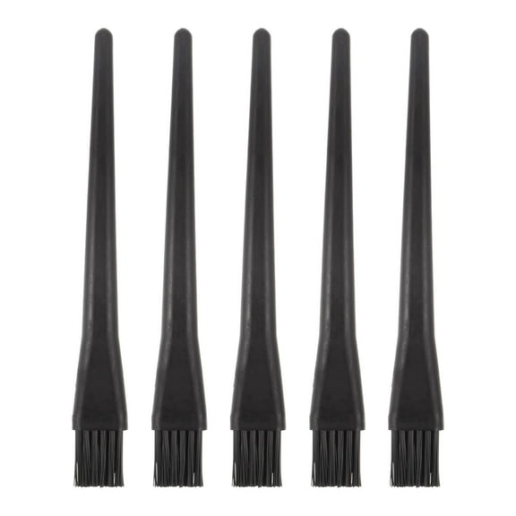 5 Packs Anti-static Cleaning Brush 16x18mm PV Plastic Conductive Bristles Small Narrow Anti Static ESD Brushes