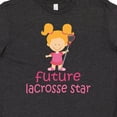 thumbnail image 4 of Inktastic Future Lacrosse Star Girl Youth T-Shirt, 4 of 5
