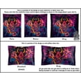 thumbnail image 4 of Psychedelic Bedding Set, Comforter or Duvet, Vaporwave Japanese Demon Bed, 4 of 4