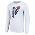 thumbnail image 2 of Men's Starter White Florida Panthers Color Scratch Long-Sleeve T-Shirt, 2 of 3