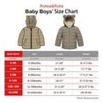 thumbnail image 2 of Rokka&Rolla Baby Boys' Fleece Lined Puffer Jacket Winter Coat for Infant Toddler, sizes 6-24 Months, 2 of 10