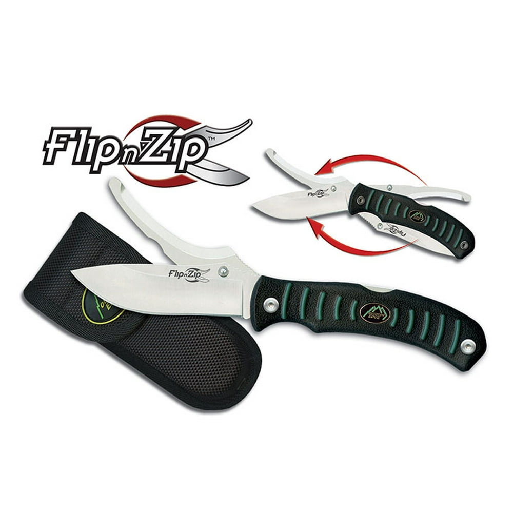 Outdoor Edge Flip n' Zip FZ20 Folding Lockback Skinning Blade With