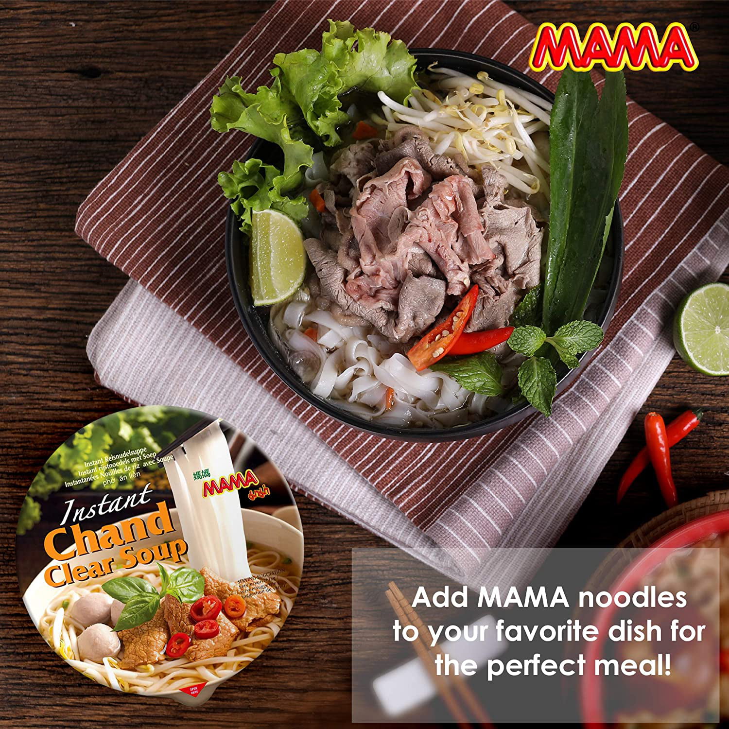 MAMA NOODLES — Food For Foodies
