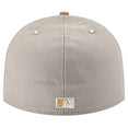 thumbnail image 4 of Men's New Era Khaki Chicago White Sox Stone Panama 59FIFTY Fitted Hat, 4 of 4