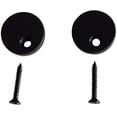 thumbnail image 1 of 2pc Sliding Barn Door Hardware Set Black Anti-jump Disk Block, 1 of 5