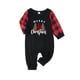 thumbnail image 2 of Conjuntos de pijamas familiares a juego Fiomva, pijamas navideños de manga larga con renos a cuadros, pijamas a rayas para mujer, ropa de dormir para las fiestas, ropa de casa, 2 of 5