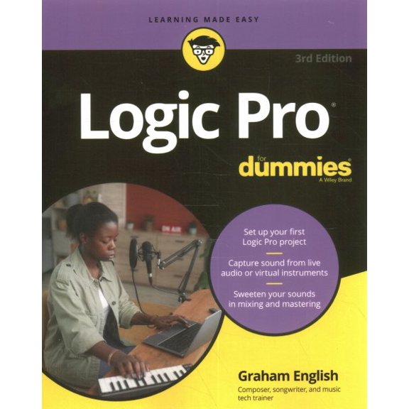 Pre-Owned Logic Pro For Dummies, 9781394162109, 1394162103, Paperback, 3 edition