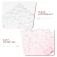 thumbnail image 3 of IDEANATEGRATE Protector Reutilizable Para Cuaderno A6 Con Cubierta Acrílica Rosa Transparente Para Planificador, 3 of 8