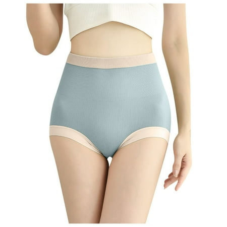 BKQCNKM Panty Liners For Women Women S Panties Waist Control High Panties Morandy Seamless Women S Underwear Tummy Color Panties For Women