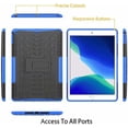 thumbnail image 2 of Slim Heavy Duty Shockproof Rugged Drop Protection Cover Built-in Stand for New Apple iPad 10.2-inch 2019 Release, 2 of 7