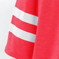 thumbnail image 4 of Girls T Shirts Round Neck Long Sleeve Patchwork Children Tee Spring Fall Casual Loose Shirts Size 8-9Y, 4 of 6