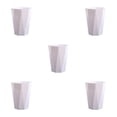 thumbnail image 3 of Justharion Wide Applicaiton Trash Can For Household - 6L Capacity Easy Access Simple White S 5Set, 3 of 6