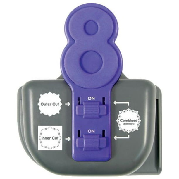 We Are Memory Keepers We R Memory Keepers Lucky 8 Border Punch - Walmart.com - Walmart.com
