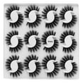 thumbnail image 2 of Fiudx Pestañas Postizas Naturales, 12 Pares de Pestañas Negras Gruesas, Cómodas para Cualquier Ocasión, Maquillaje de Ojos Espectacular, Uso Diario En Fiestas, Esenciales de Belleza Femenina, Guía de, 2 of 2