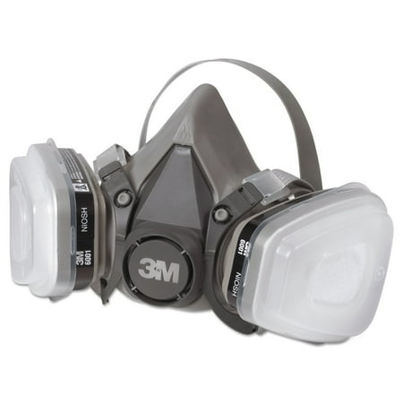 3M 6311PA1-A Half Facepiece Paint Spray Pesticide Respirator - Large